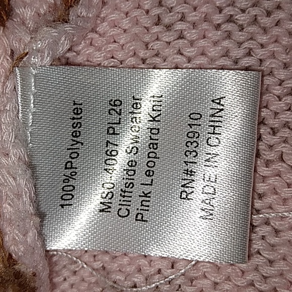 Show Me Your Mumu Cliffside pink leopard print sweater size M - Picture 6 of 8